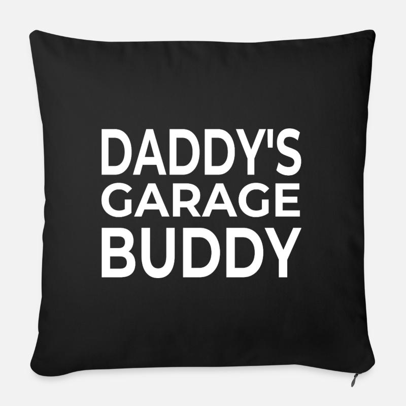 Garage - Sofakissen mit Füllung 45 x 45 cm - Schwarz