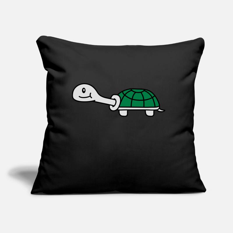 Cute Turtle Sofakissen mit Füllung 45 x 45 cm