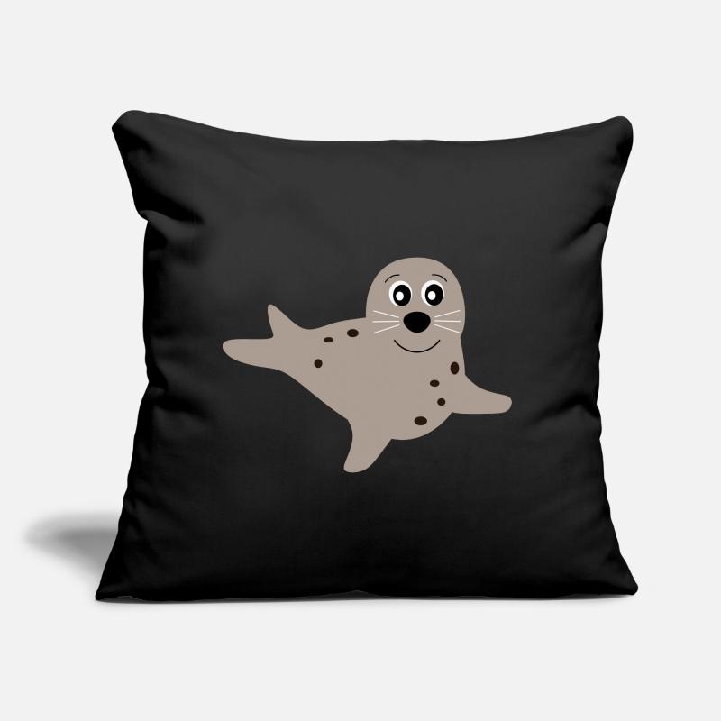 phoques phoques phoques animaux Coussin et housse de 45 x 45 cm