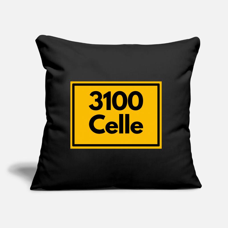 ANCIEN CODE POSTAL RETRO 3100 CELLE Coussin et housse de 45 x 45 cm