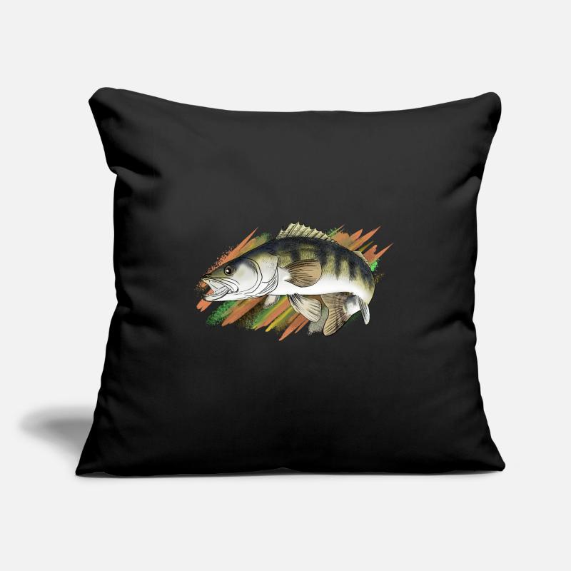 pike-perch Coussin et housse de 45 x 45 cm