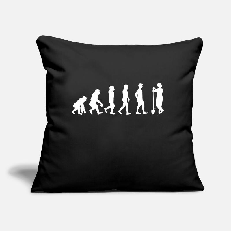 Evolution Bauer weiß Sofakissen mit Füllung 45 x 45 cm