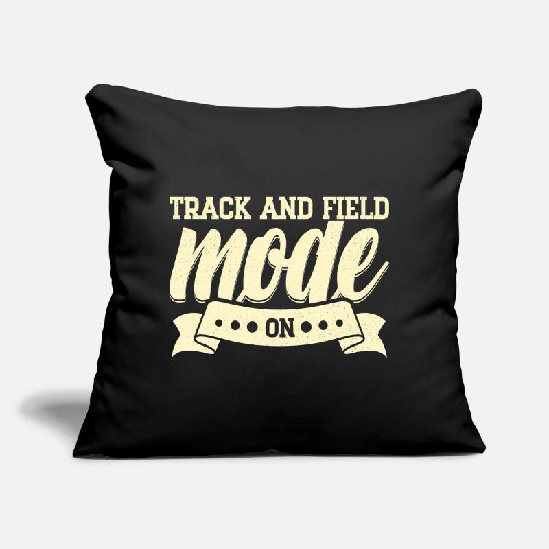 Athlètes d’athlétisme Mode d’athlétisme activé Coussin et housse de 45 x 45 cm
