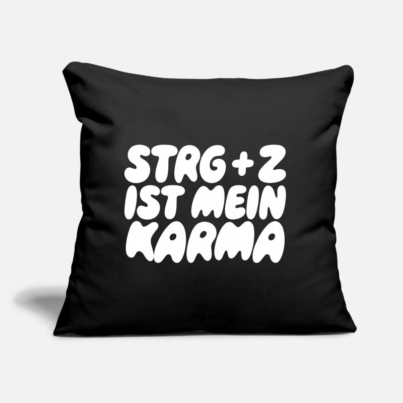 Ctrl+Z Karma – Ctrl+Z is Karma Sofa pillow with filling 45cm x 45cm