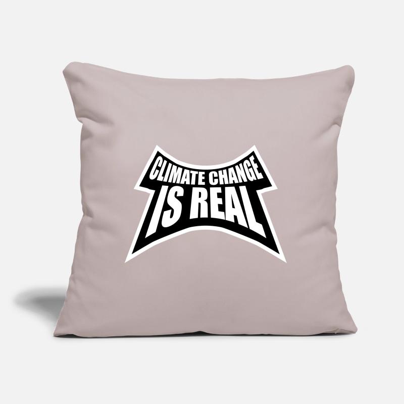Climate Change Is Real Climate Change Science Sofa pillow with filling 45cm x 45cm
