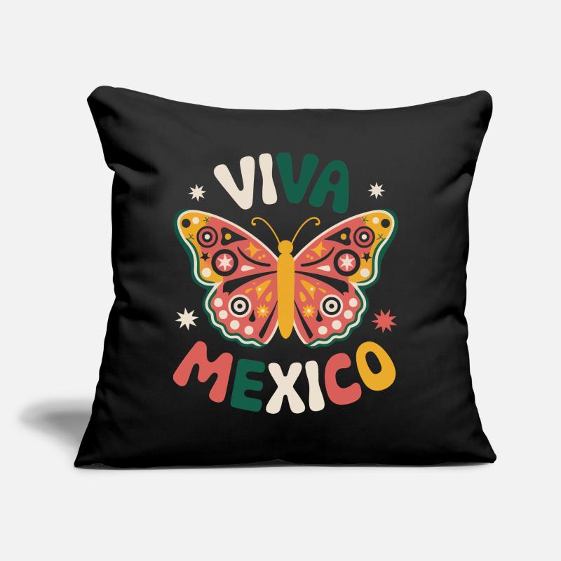 Mexique Mexique Mexicain Espagnol Coussin et housse de 45 x 45 cm
