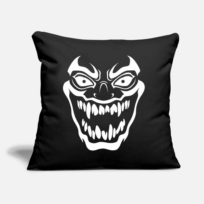 Bold Horror Mask Sofa pillow with filling 45cm x 45cm