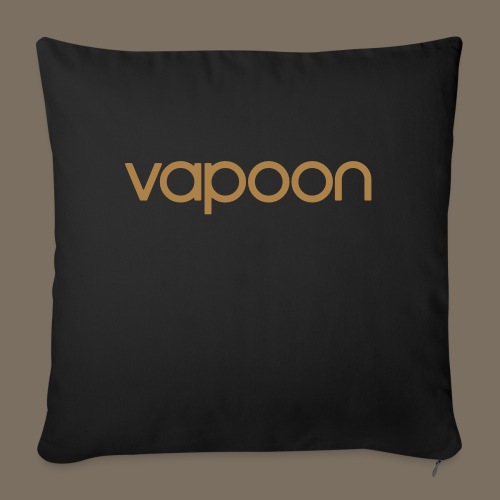 Vapoon Logo simpel 01 - Sofakissen mit Füllung 44 x 44 cm