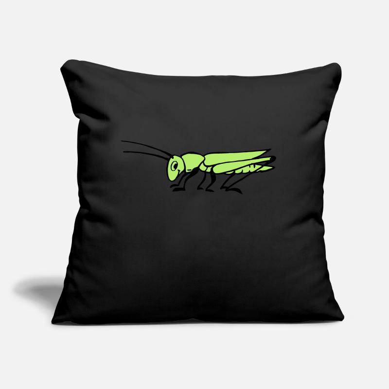 Grasshopper Sofa pillow with filling 45cm x 45cm