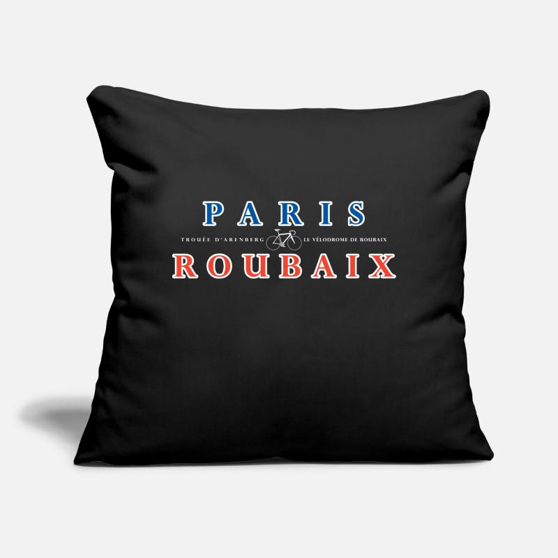 Paris Roubaix Coussin et housse de 45 x 45 cm