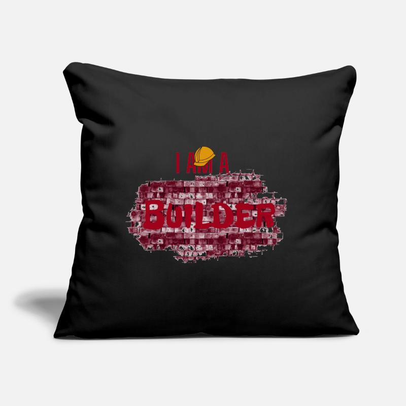 I'm a builder, construction Sofa pillow with filling 45cm x 45cm