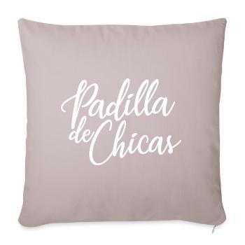 Padilla de Chicas Bride's Gang Bridesmaid Wedding - Sofa pillow with filling 45cm x 45cm - light taupe - Front