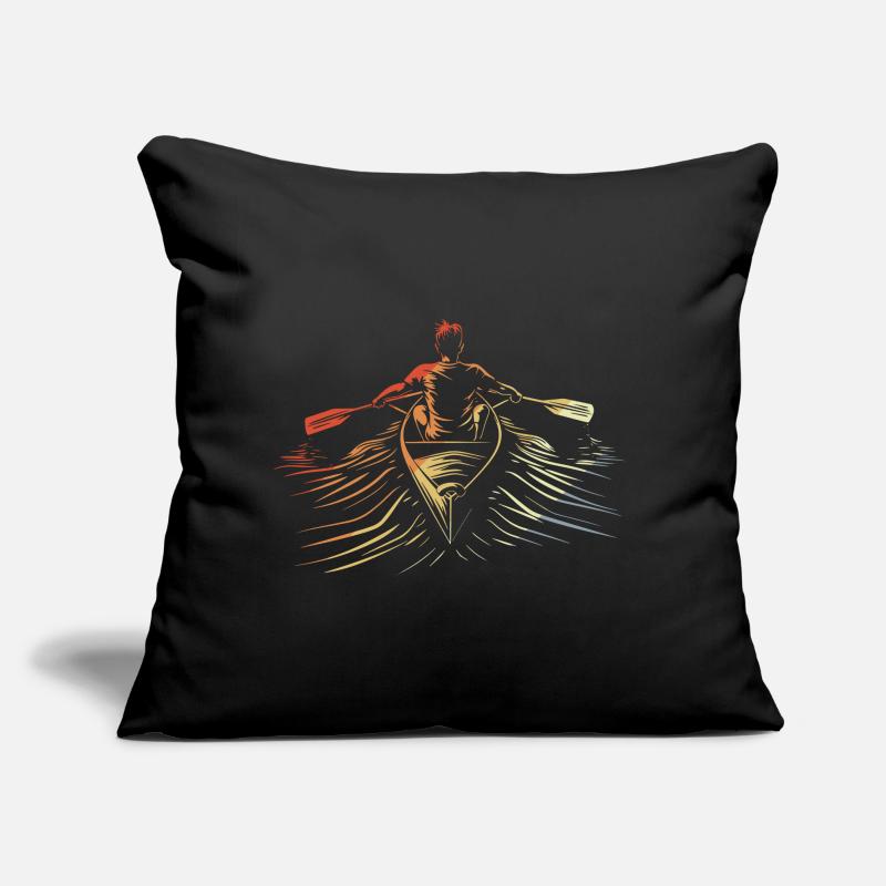 90s Rowing Drawing Sofa pillow with filling 45cm x 45cm