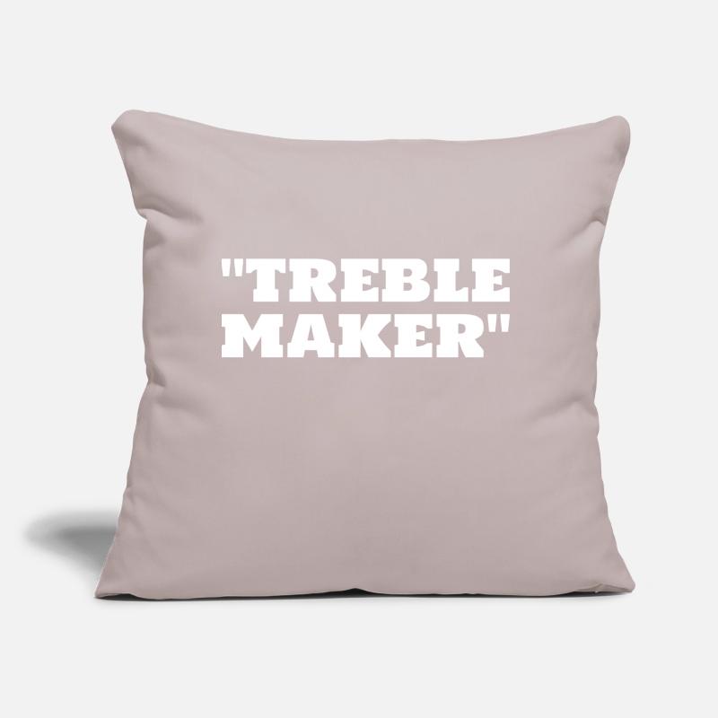 Treble maker for golfers Sofa pillow with filling 45cm x 45cm