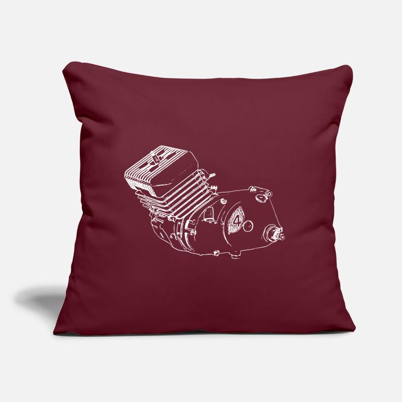 Simson S51 Engine M54 - M541 - DDR Sofa pillow with filling 45cm x 45cm