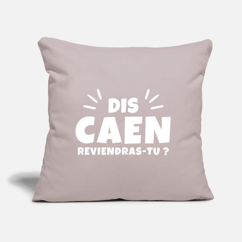 Normandie, CAEN Coussin et housse de 45 x 45 cm