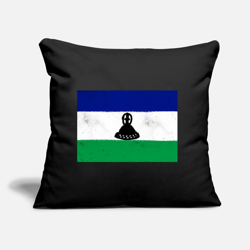 Drapeau du Lesotho Coussin et housse de 45 x 45 cm