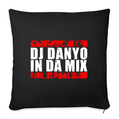 DJ Danyo Logo - Sofakissen mit Füllung 45 x 45 cm