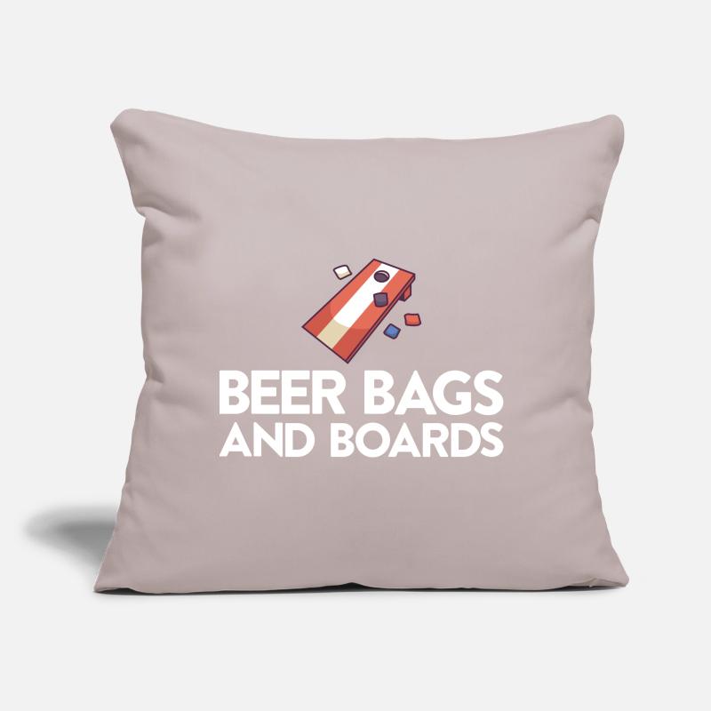 Cornhole Game Corn Hole Outfit with Cornhole Sofa pillow with filling 45cm x 45cm