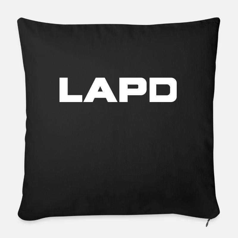 LAPD - Sofakissen mit Füllung 45 x 45 cm - Schwarz