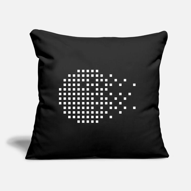 Pixel Mosaic Grid Sofa pillow with filling 45cm x 45cm