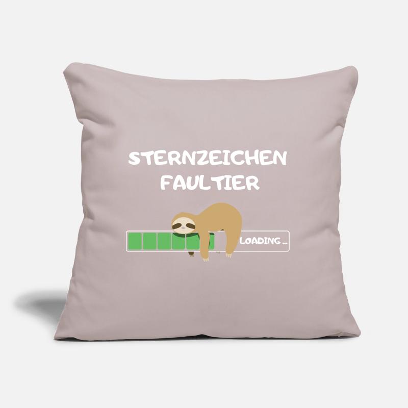 Sternzeichen Faultier Loading Sofakissen mit Füllung 45 x 45 cm