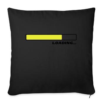 Chargement en cours ... 2c - Coussin et housse de 45 x 45 cm - noir - Devant