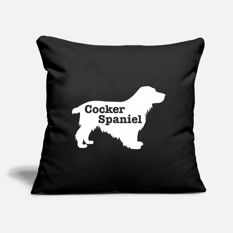 Cocker Spaniel Coussin et housse de 45 x 45 cm