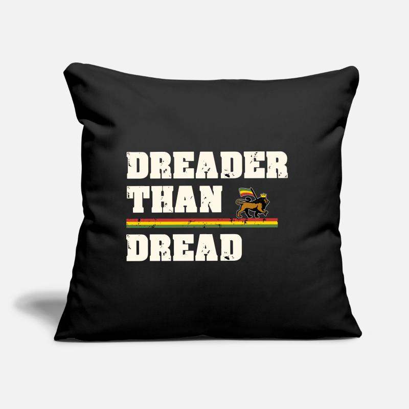 Dreader Than Dread Sofakissen mit Füllung 45 x 45 cm