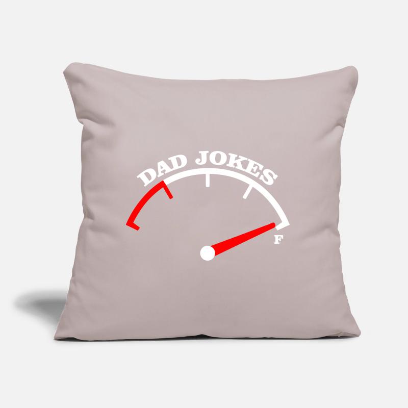 Conception du Tee Meter Dad Jokes Coussin et housse de 45 x 45 cm