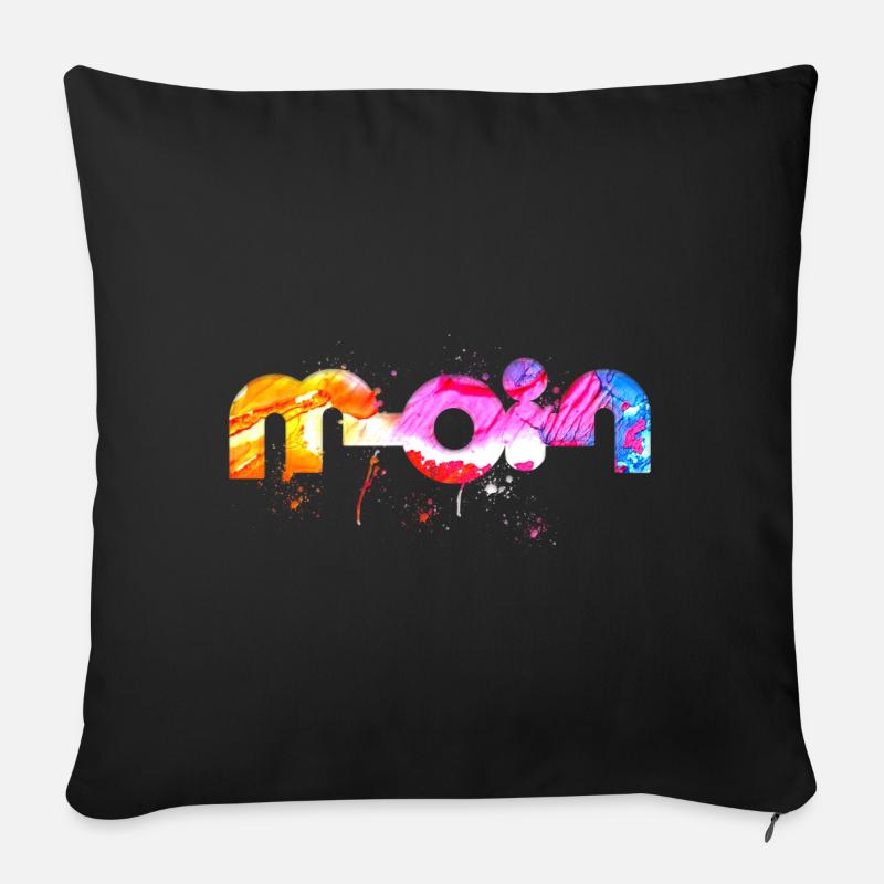 Moin - Sofakissen mit Füllung 45 x 45 cm - Schwarz