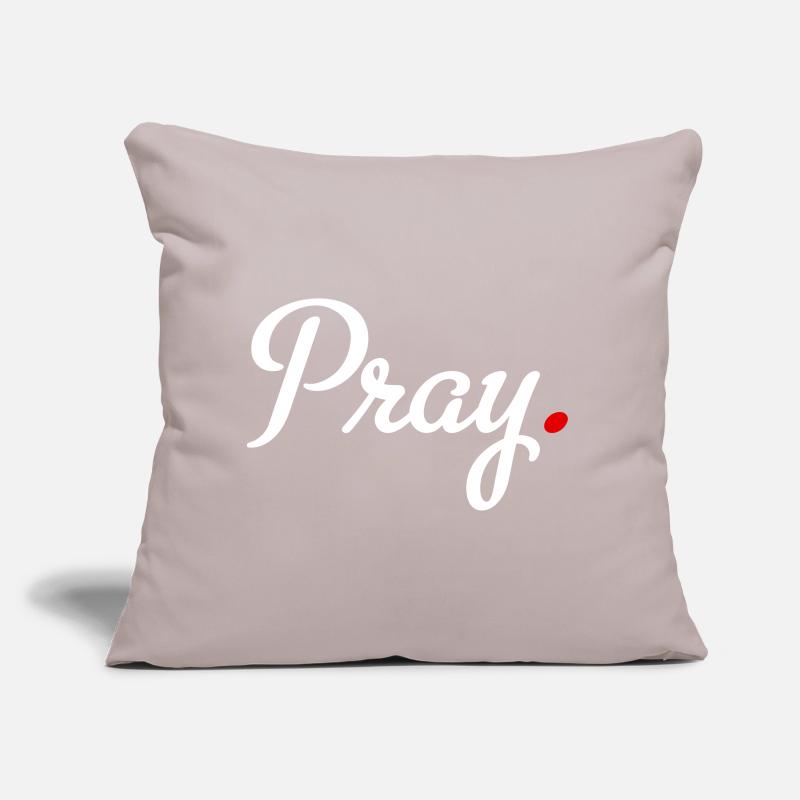 pray Sofa pillow with filling 45cm x 45cm
