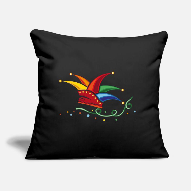 Carnaval Carnaval Bonnet de fou de Cologne Carnaval Coussin et housse de 45 x 45 cm