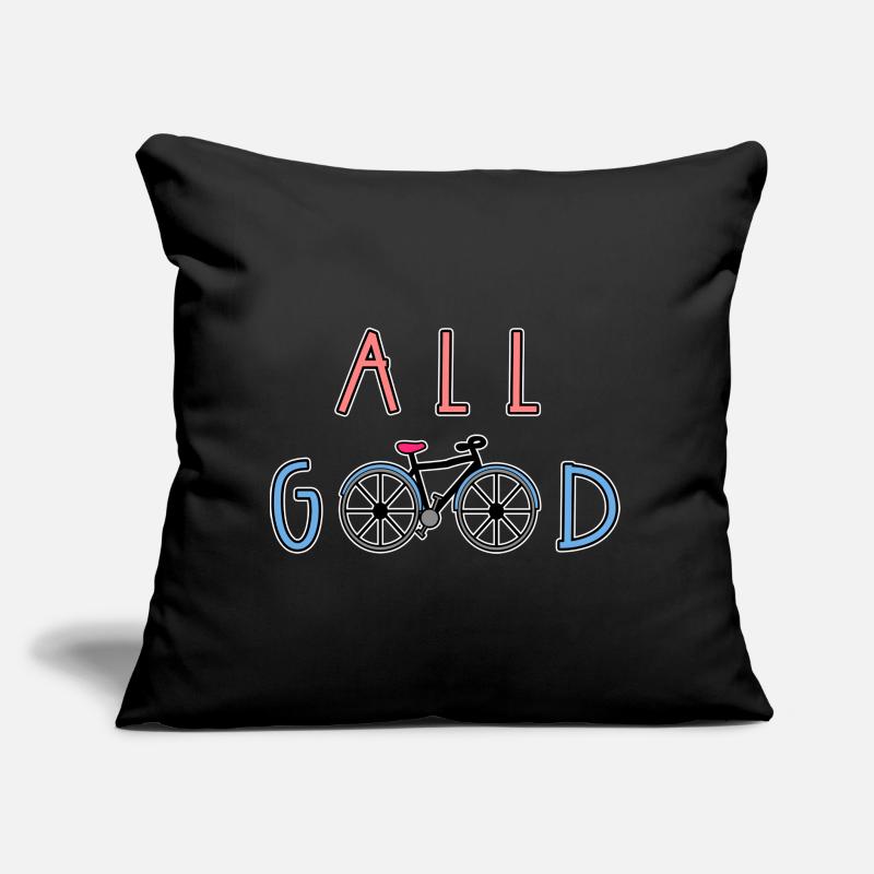 Déclaration de biker Bicycle Biker Coussin et housse de 45 x 45 cm