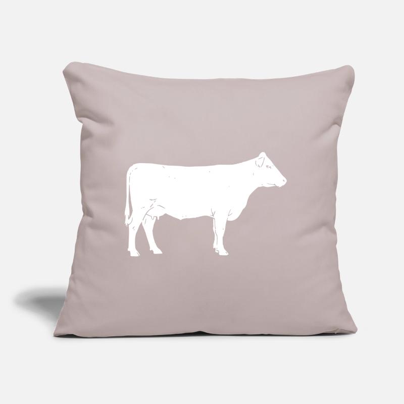 Ferme bovine Vector Élevage Coussin et housse de 45 x 45 cm