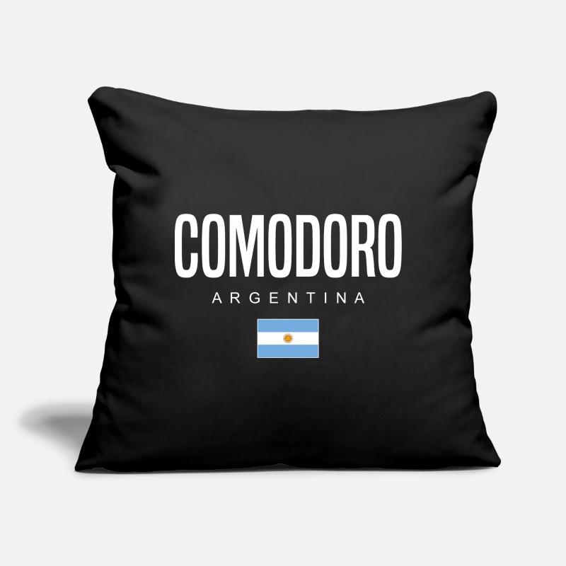 Comodoro Argentinien Argentinier Sofakissen mit Füllung 45 x 45 cm