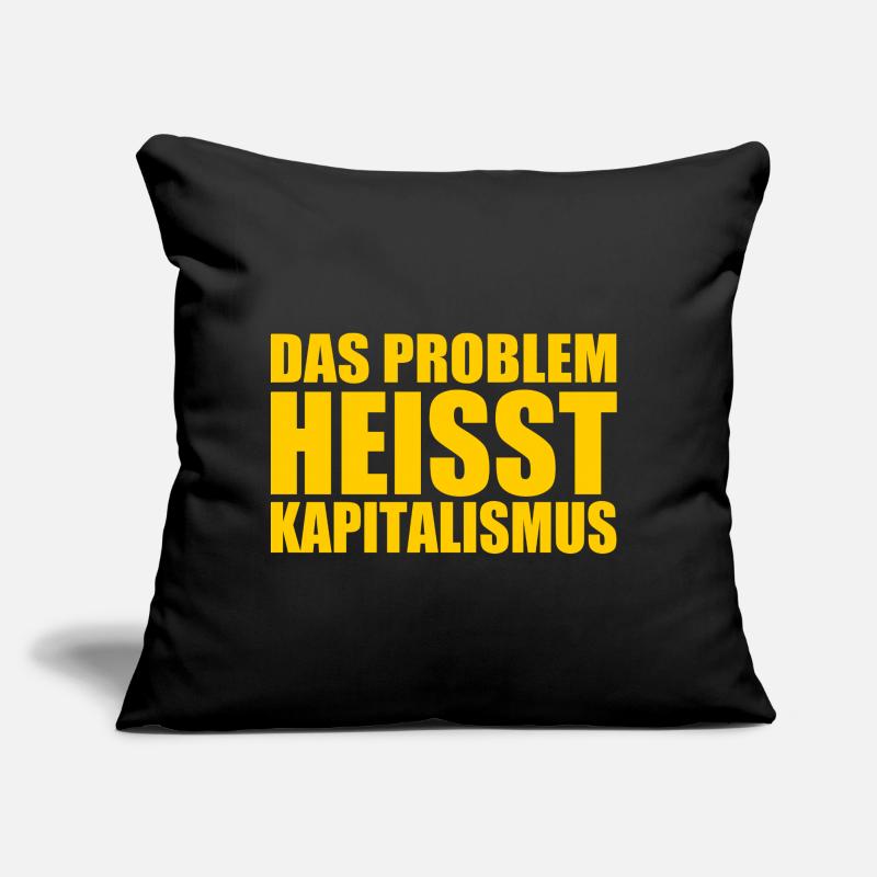 Das problem heisst kapitalismus Sofakissen mit Füllung 45 x 45 cm