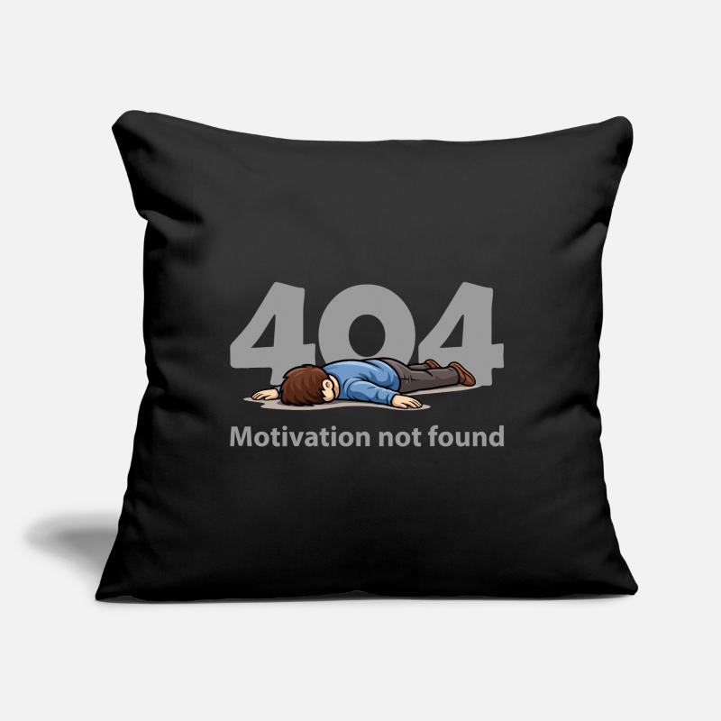 Motivation Not Found – Error 404 Sofa pillow with filling 45cm x 45cm
