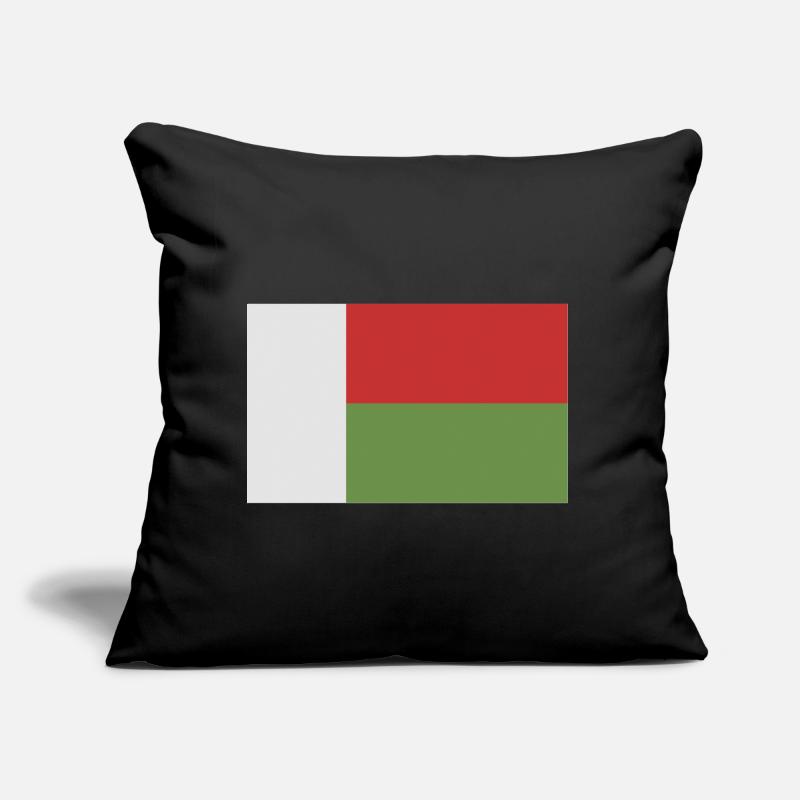 Madagaskar-Flagge Sofakissen mit Füllung 45 x 45 cm
