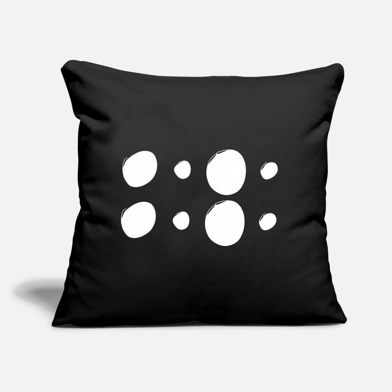 Patterns Circles Circle Shapes Sofa pillow with filling 45cm x 45cm