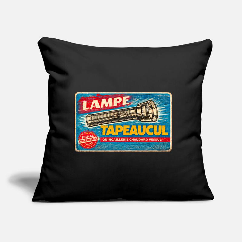 Lampe Tapeaucul – Reference 7eme compagnie Coussin et housse de 45 x 45 cm