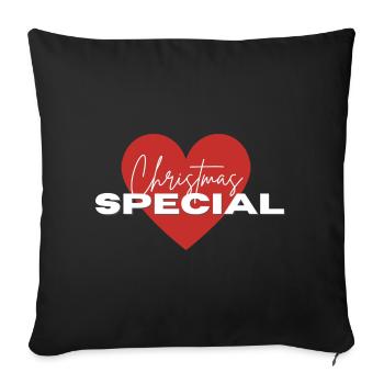 Christmas Special - Sofakissen mit Füllung 45 x 45 cm - Schwarz - Vorne