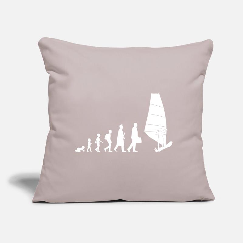 Évolution de la planche à voile Coussin et housse de 45 x 45 cm