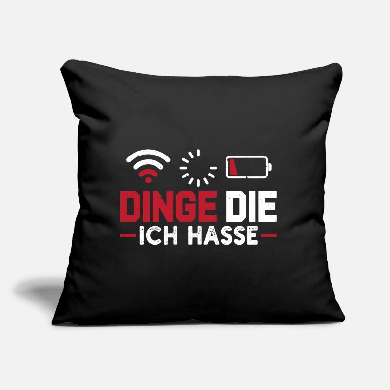 Nerd Computer THINGS I HATE FUNNY Sofa pillow with filling 45cm x 45cm