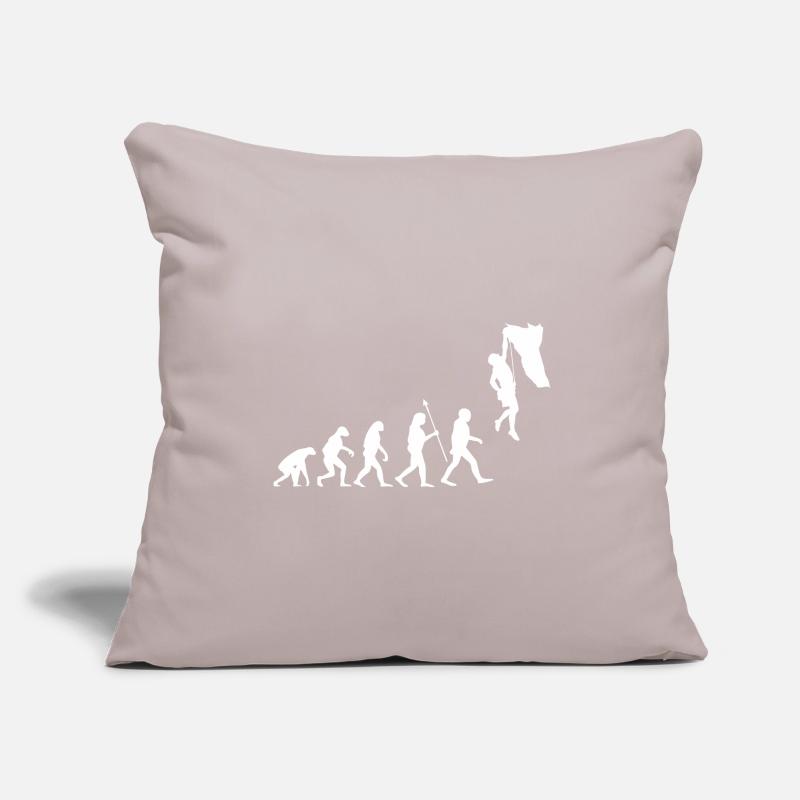 Evolution Klettern Bouldern Climbing Bergsteigen Sofakissen mit Füllung 45 x 45 cm