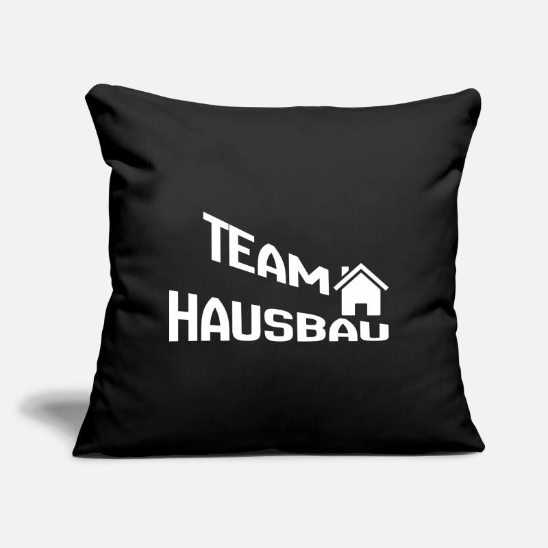 Team Hausbau Sofakissen mit Füllung 45 x 45 cm