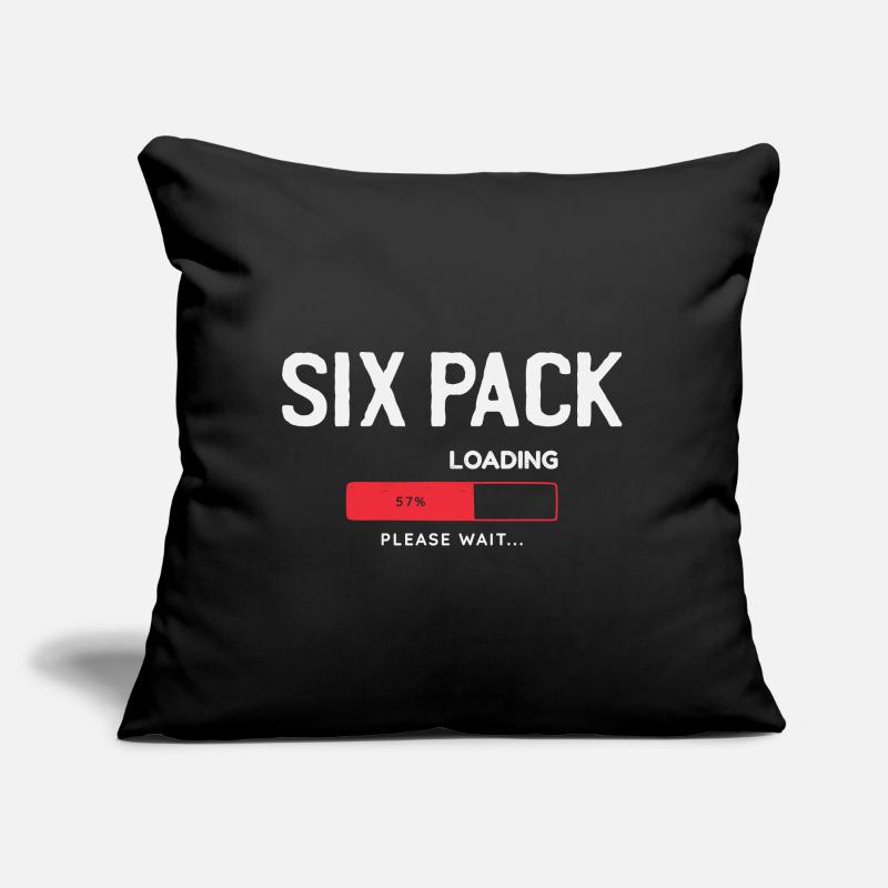 Six Pack Loading, please wait Sofa pillow with filling 45cm x 45cm