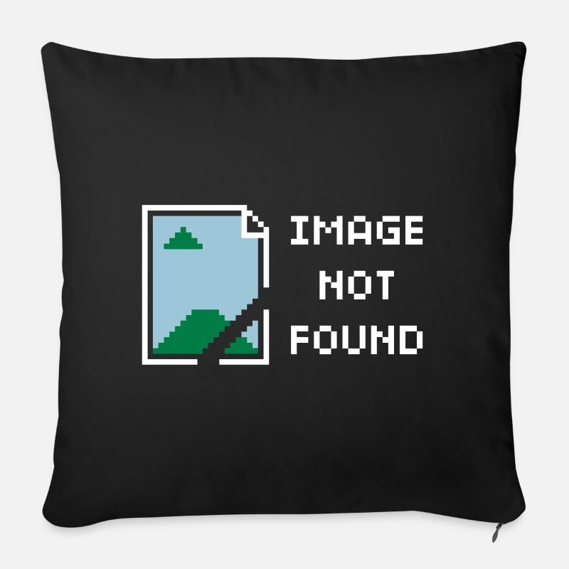 Geek - Sofakissen mit Füllung 45 x 45 cm - Schwarz