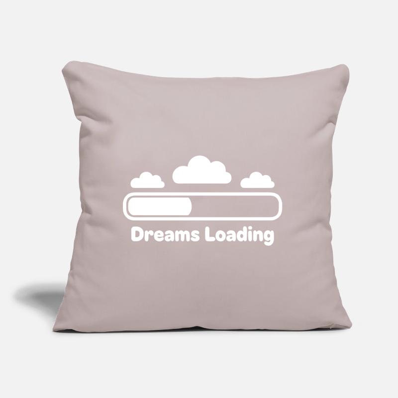 Dreams Loading Cloud Progress Sofa pillow with filling 45cm x 45cm