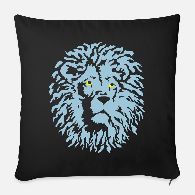 loewe raubtier - Sofakissen mit Füllung 45 x 45 cm - Schwarz
